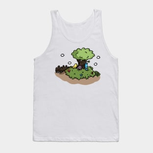 Friends Chilling Under A Tree Tank Top